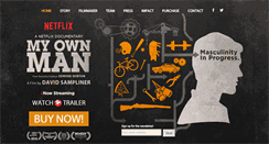 Desktop Screenshot of myownmanthemovie.com